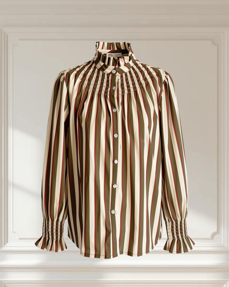 Blusa cn rayas